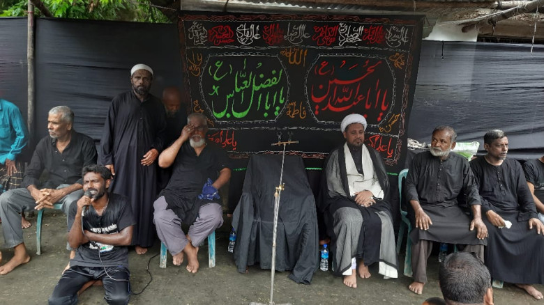 নড়াইলে আশুরা উপলক্ষে শিয়া সম্প্রদায়ের তাজিয়া মিছিল...