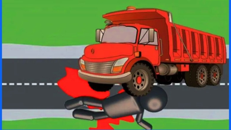 বেলাবতে ট্রাকচাপায় ব্যবসায়ী নিহত...