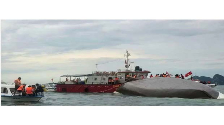 ভিয়েতনামে পর্যটকবাহী নৌকাডুবিতে ৩৪ জনের মৃত্যু, নিখোঁজ ৭