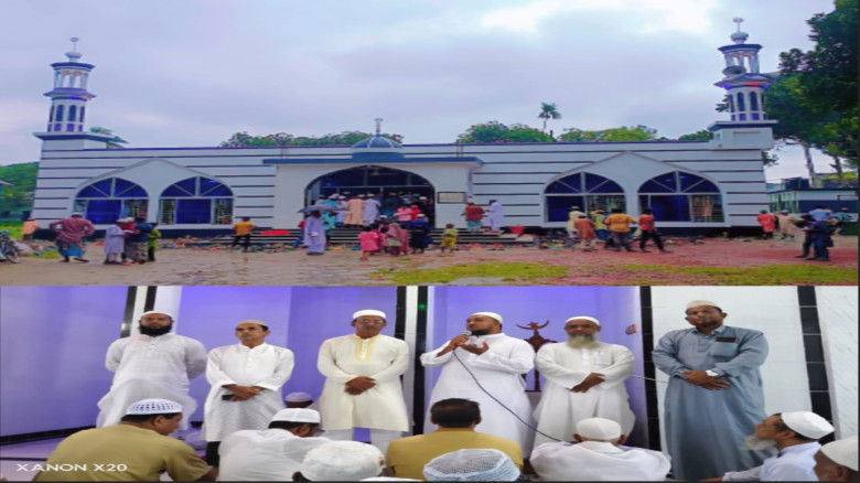 আবু বকর সিদ্দিক (রাঃ) জামে মসজিদের শুভ উদ্বোধন...