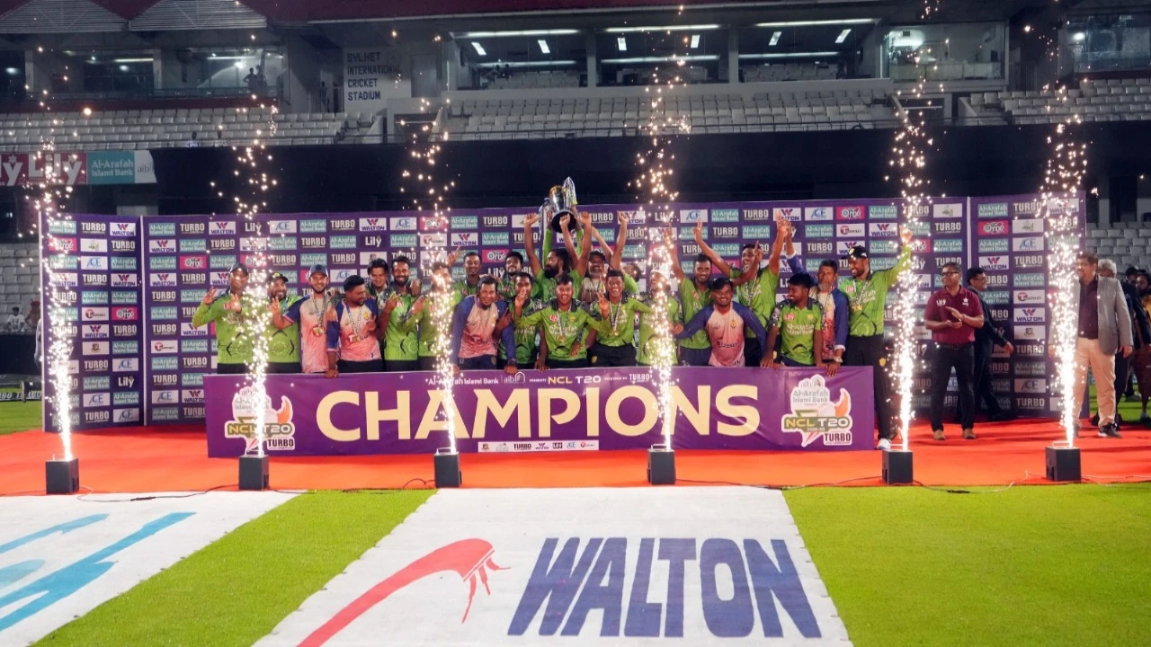 এনসিএল টি-টোয়েন্টিতে চ্যাম্পিয়ন রংপুর