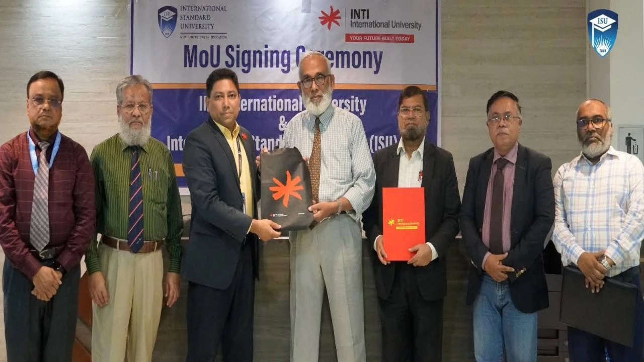 আইএনটিআই ইন্টারন্যাশনাল ইউনিভার্সিটি ও আইএসইউ’র মধ্যে সমঝোতা স্মারক স্বাক্ষরিত