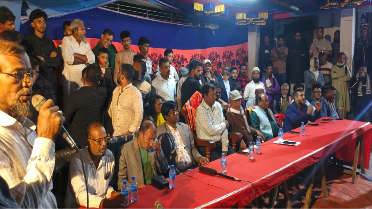 কালিয়ায় ধানের শীষের পক্ষে গণসংযোগ...