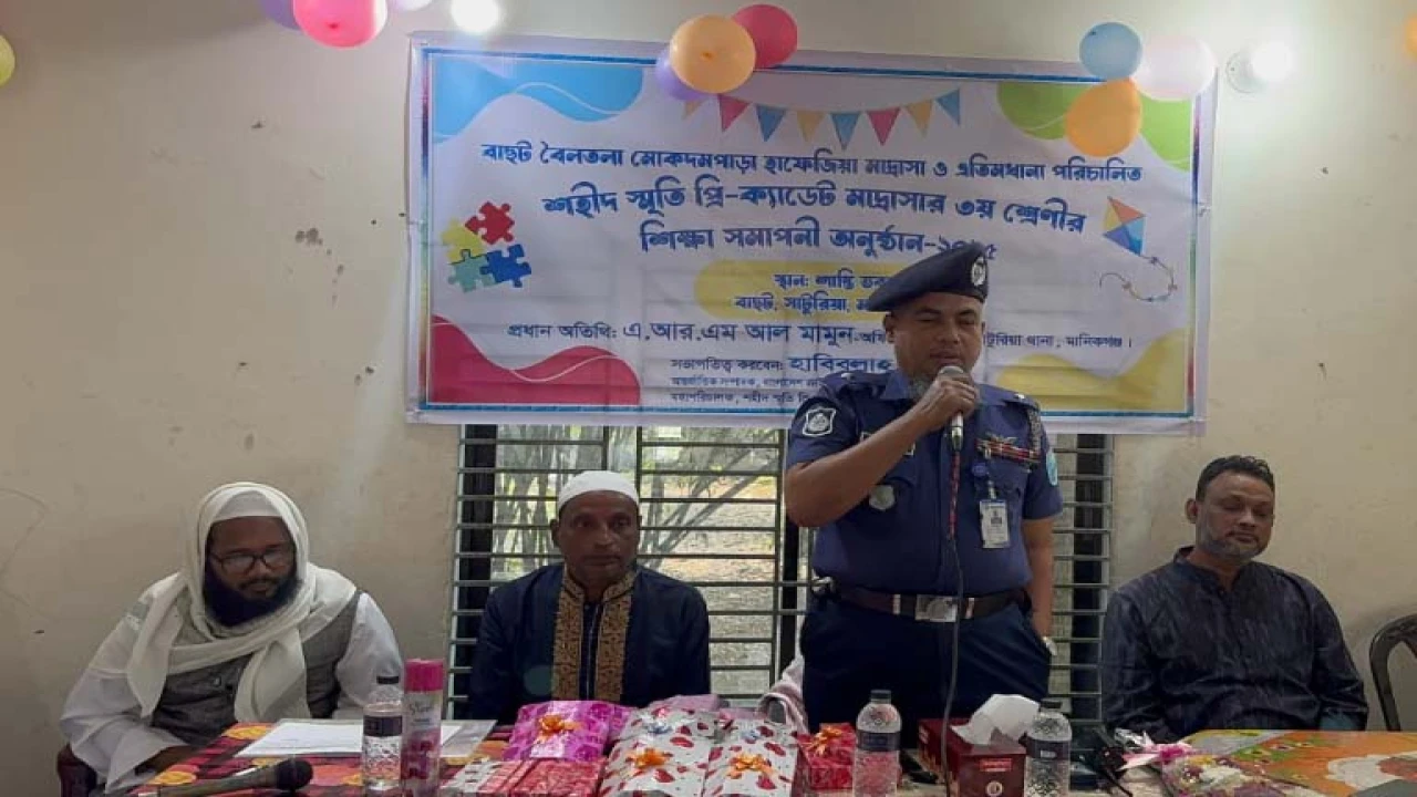 সঠিক শিক্ষা মাদ্রাসা থেকেই আসে: নতুন ওসির বক্তব্যে...