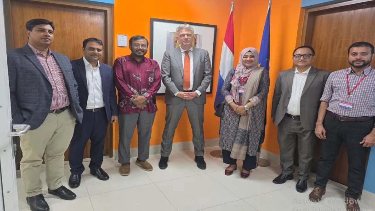 নেদারল্যান্ডস এর রাষ্ট্রদূতের সাথে এবি পার্টি চেয়ারম্যানের বৈঠক ও মতবিনিময়