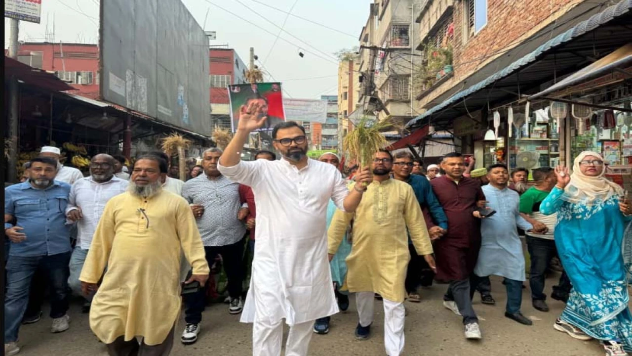 ঢাকা–১৬: নির্বাচনী ষড়যন্ত্রের অভিযোগ আমিনুল হকের, পল্লবীতে গণমিছিল