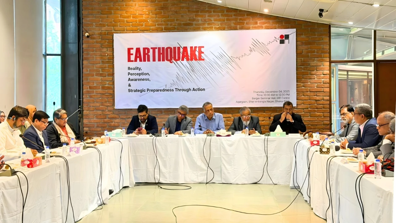 ভূমিকম্পের ব্যাপারে আতঙ্ক না ছড়িয়ে সতর্কতা তৈরির আহ্বান