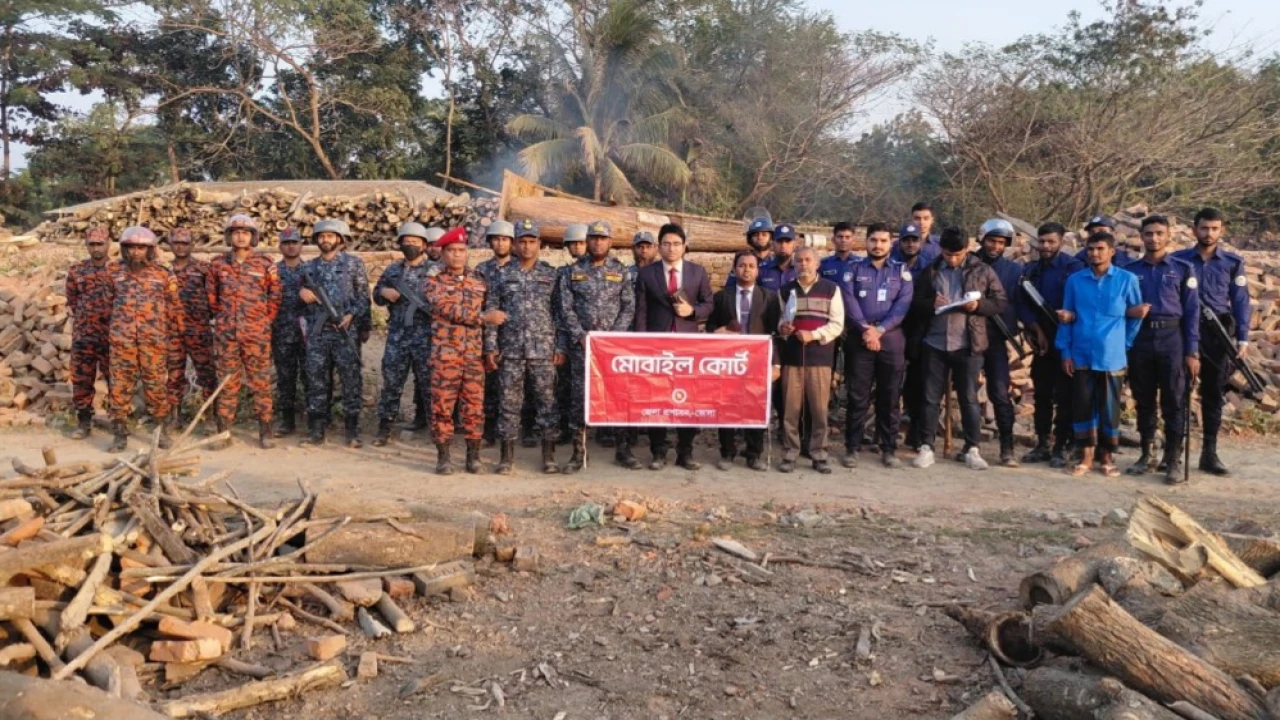 ভোলায় ৪ ইটভাটাকে অর্থদন্ড...