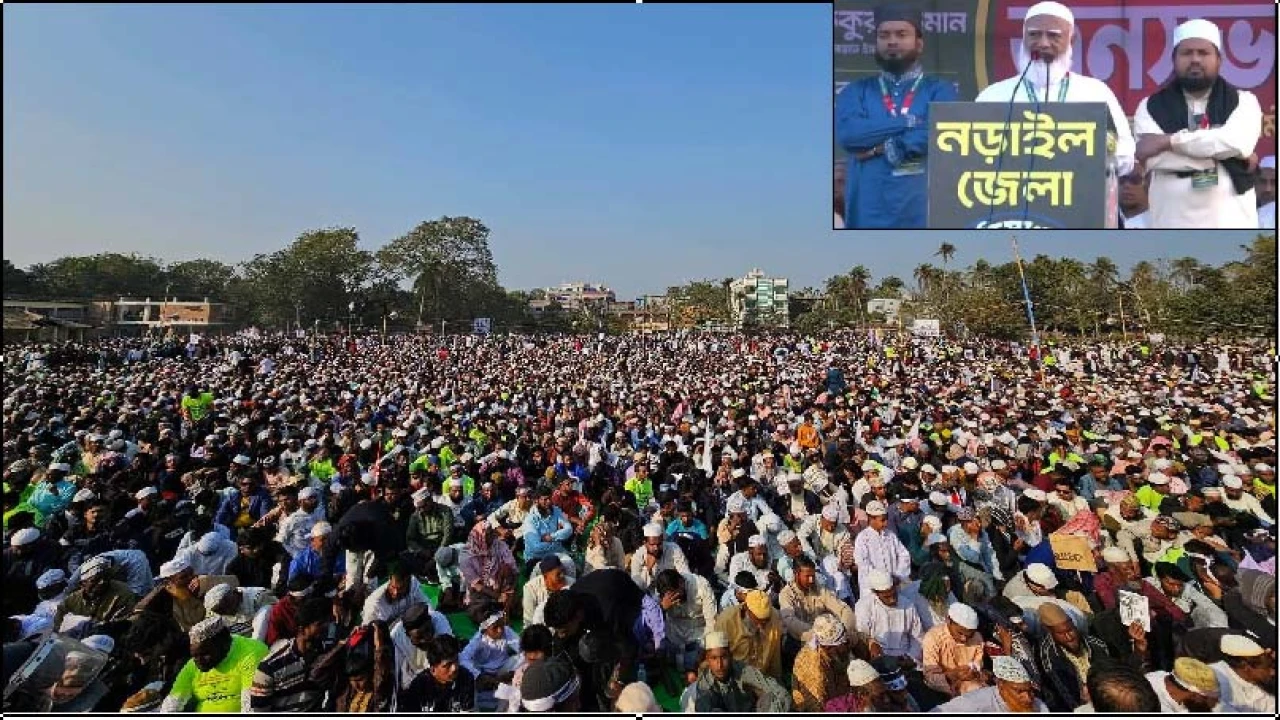নড়াইলে হাজারো নেতাকর্মীর উপস্থিতিতে মুখরিত জামায়াত...