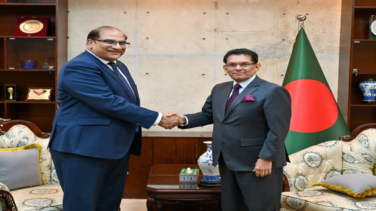 Envoys of China, Pakistan and India Call on Foreign Minister Dr. Khalilur Rahman