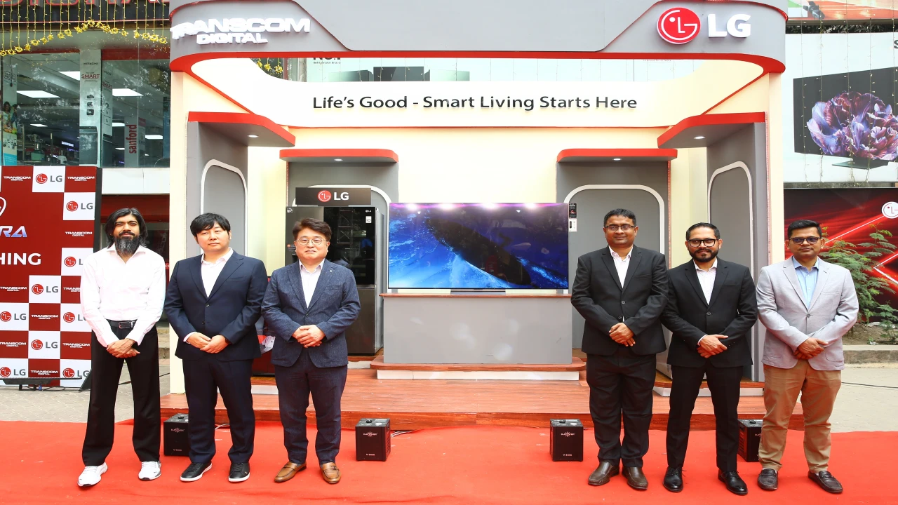 ট্রান্সকম ডিজিটালের সঙ্গে অংশীদারিত্বের মাধ্যমে বাংলাদেশে বাজার উপস্থিতি আরও জোরদার করলো LG