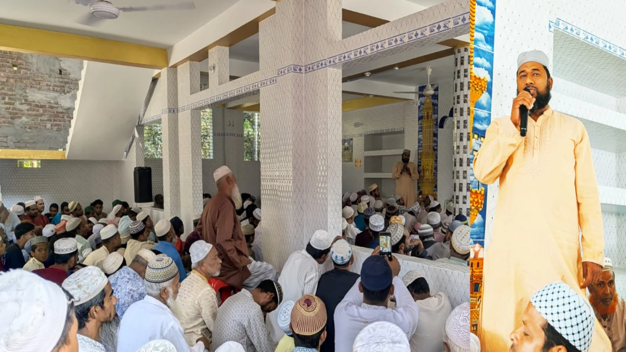 পিরোজপুর উদ্বোধন হলো চুঙ্গাপাশা বাজার জামে মসজিদ...