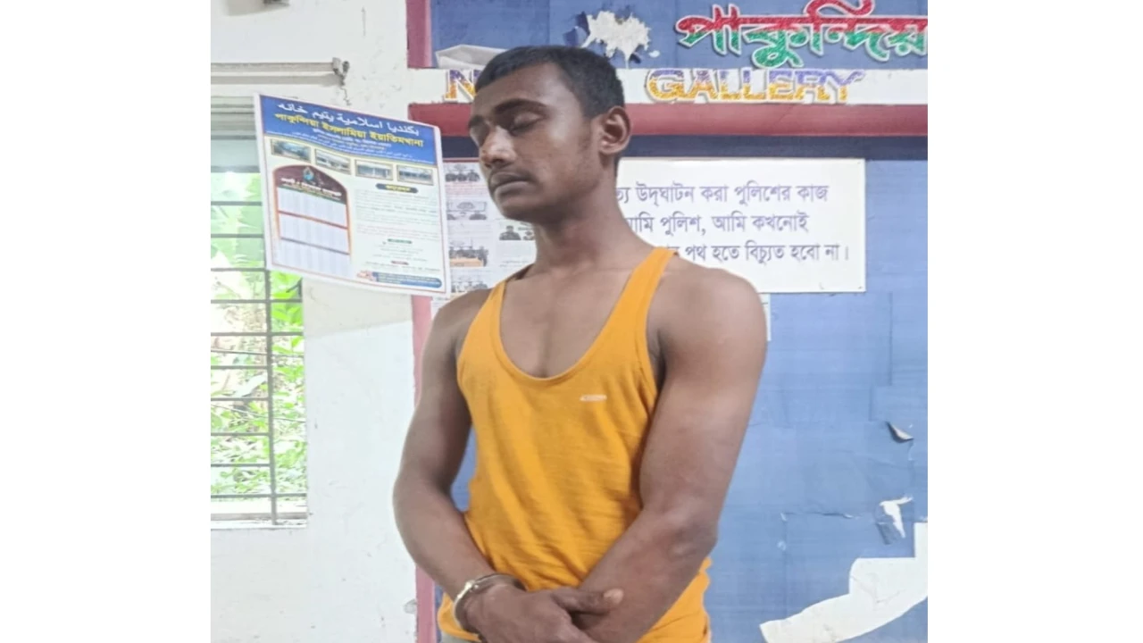 কিশোরগঞ্জে ছয় বছরের শিশুকে ধর্ষণচেষ্টার অভিযোগে যুবক আটক