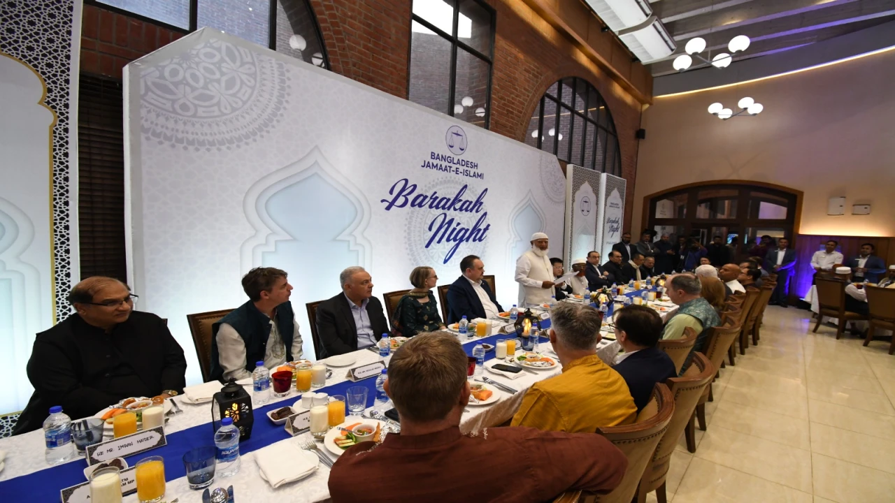 কূটনীতিকদের সম্মানে জামায়াতের ইফতার আয়োজন