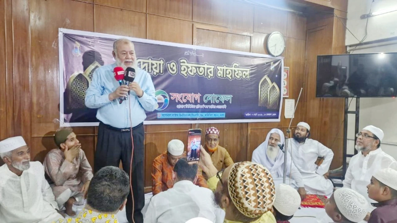 সংযোগ নোফেলের উদ্যোগে দোয়া ও ইফতার মাহফিল অনুষ্ঠিত
