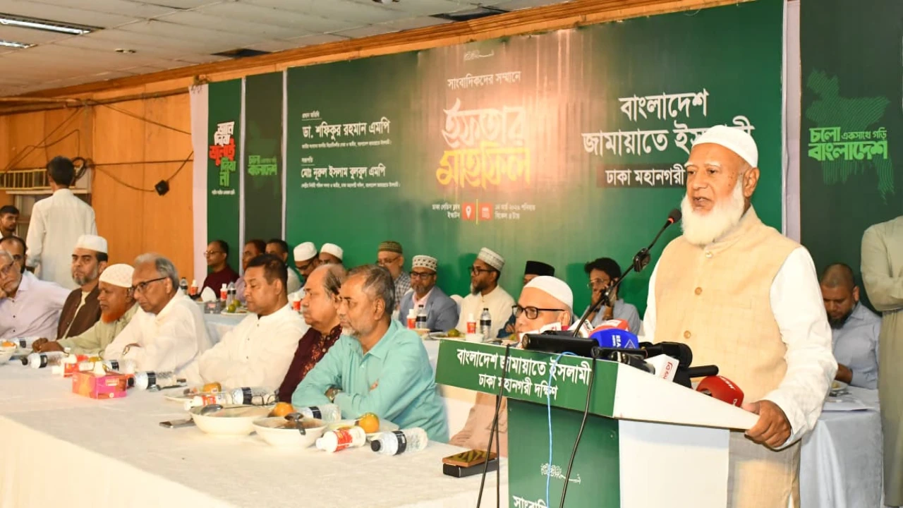 গণমাধ্যম শক্তিশালী হলে রাষ্ট্রের তিন অঙ্গ সোজা পথে চলবে—বিরোধীদলীয় নেতা