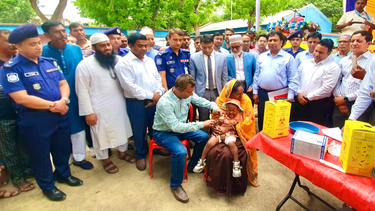 রাজশাহী বিভাগের ৫ জেলায় আজ থেকে হামের টিকাদান কর্মসূচি শুরু