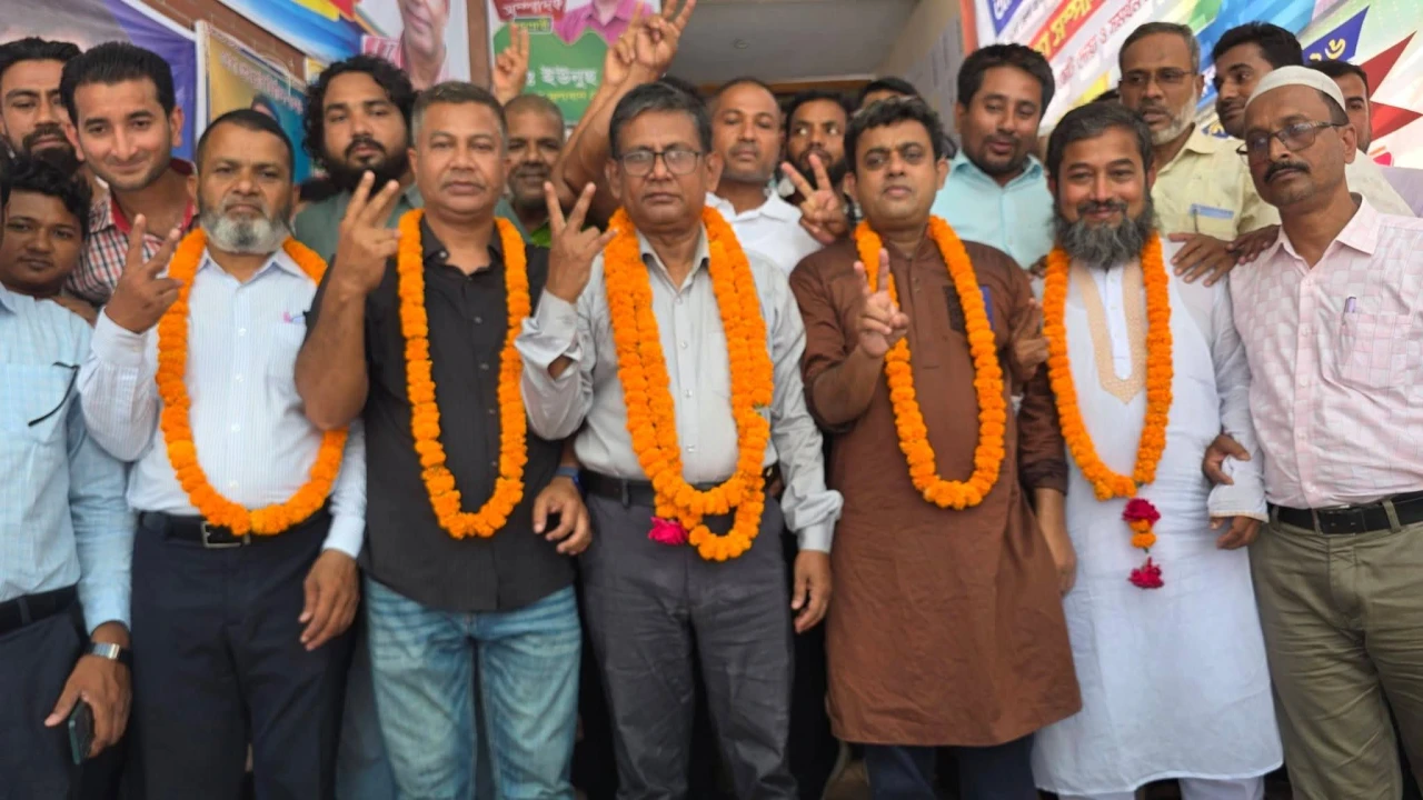 ভোলা প্রেস ক্লাব নির্বাচনে নতুন নেতৃত্ব: সভাপতি নজরুল হক অনু, সম্পাদক নাছির উদ্দিন লিটন