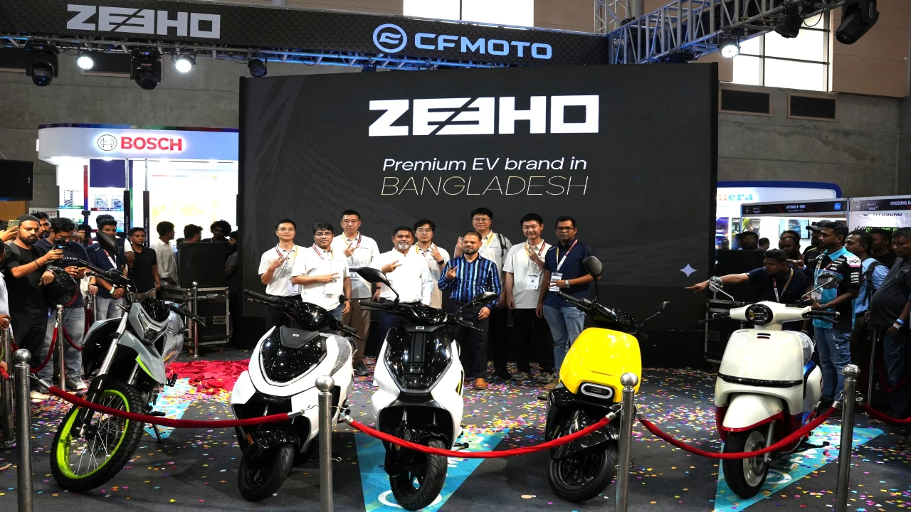 ২০২৬ ঢাকা বাইক শো-তে  সিএফএমওটিও (CFMOTO) নিয়ে এলো 'জিহো' (ZEEHO) এবং নতুন মোটরসাইকেল লাইনআপ