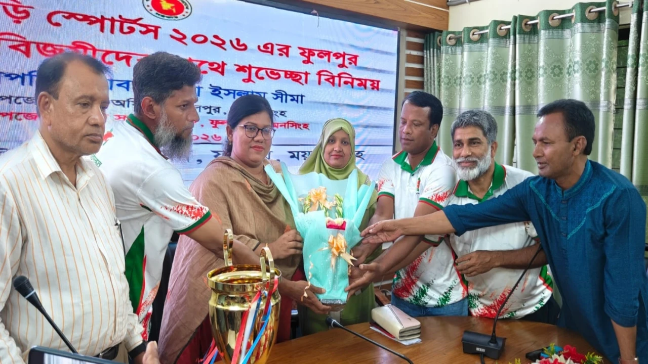 ফুলপুরে নতুন কুঁড়ি স্পোর্টস বিজয়ীদের সংবর্ধনা অনুষ্ঠিত