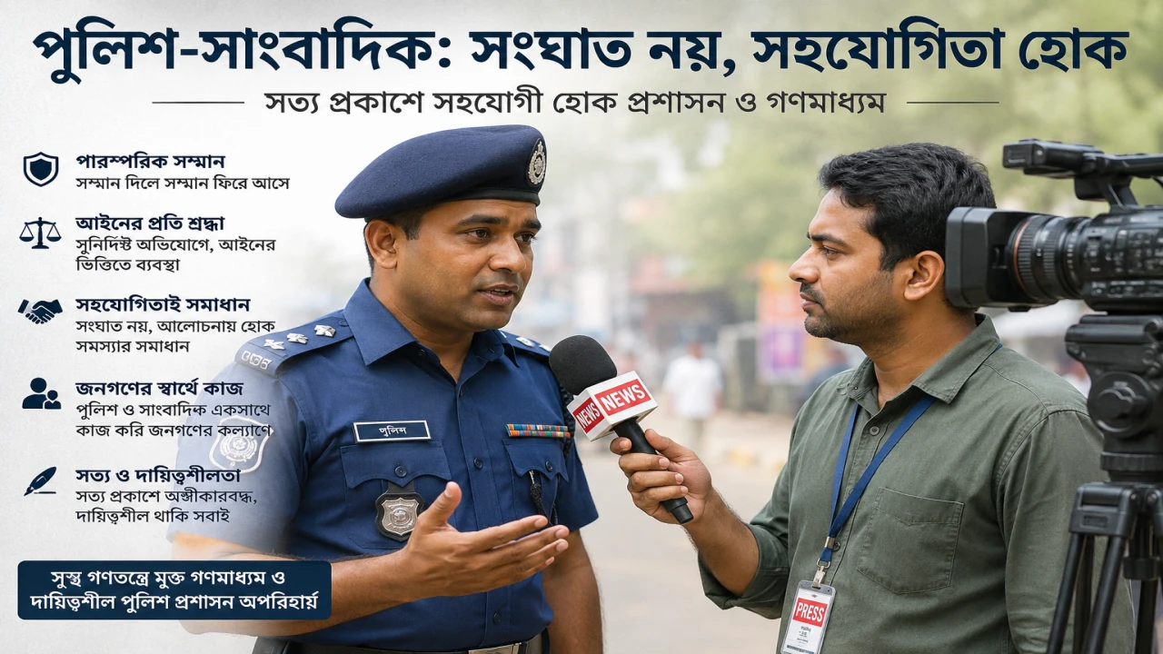 সাংবাদিক নির্যাতন, দায়িত্বশীলতা ও পারস্পরিক সম্মান: একটি কঠিন বাস্তবতার আলোচনা