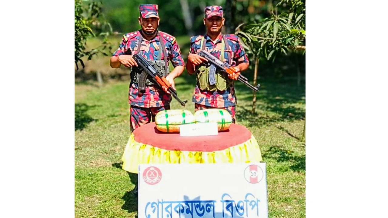 সীমান্তে মাদকের বিরুদ্ধে বিজিবির অভিযান, পৃথক অভিযানে গাঁজা ও ফেয়ারডিল সিরাপ জব্দ