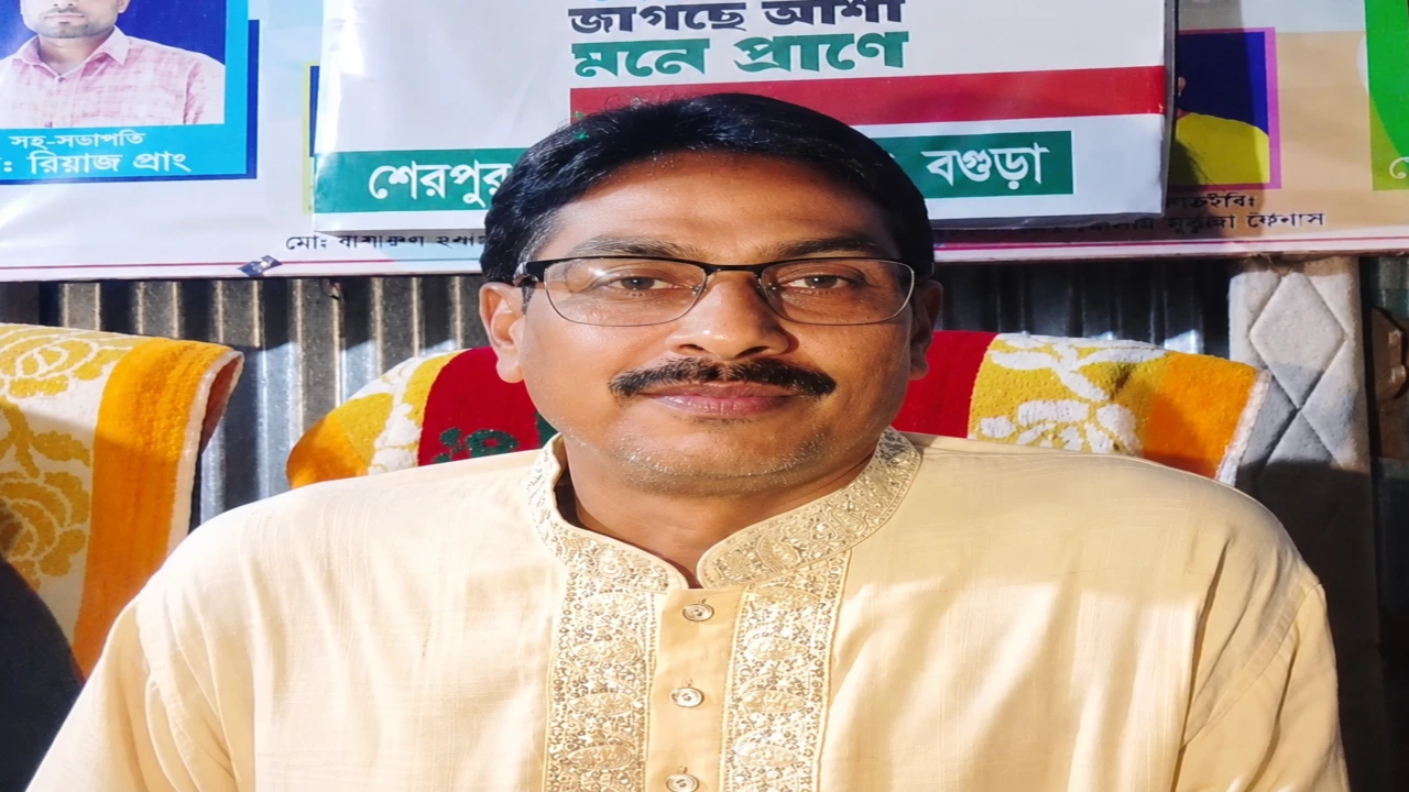 শেরপুরে চেয়ারম্যান পদপ্রার্থী মির্জা আব্দুল বারীর গণসংযোগ, উন্নয়নের নানা প্রতিশ্রুতি