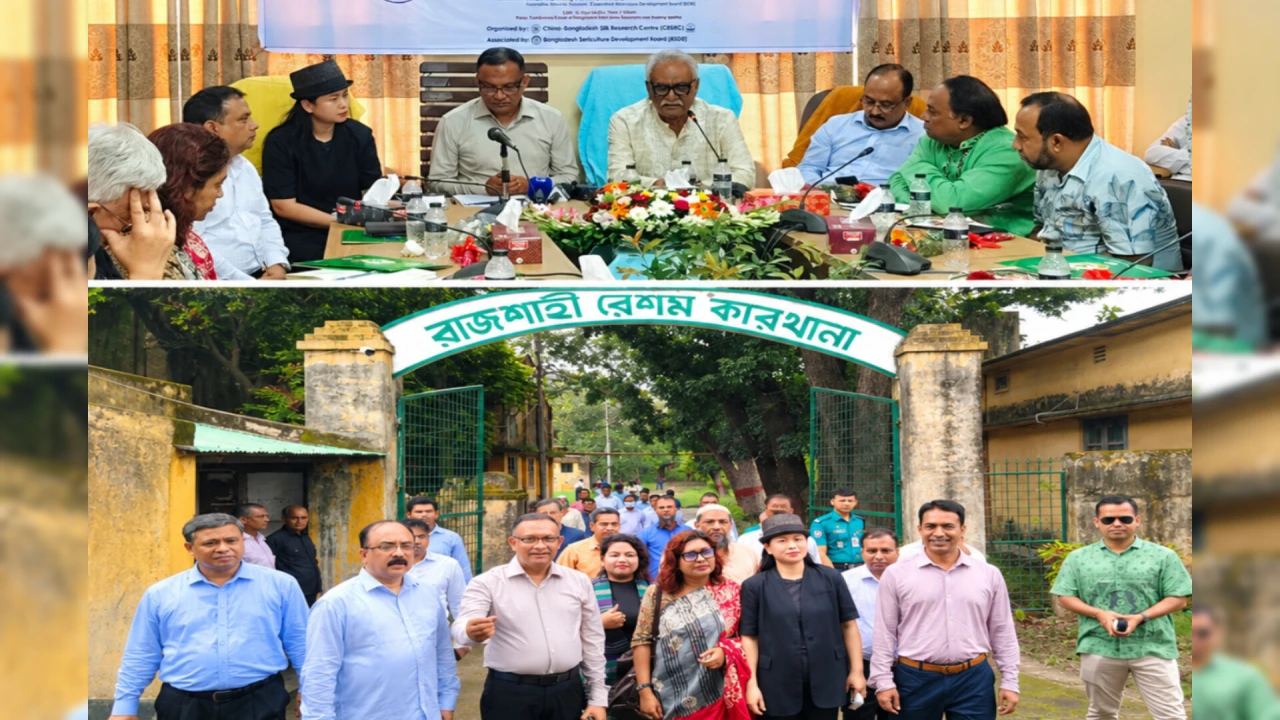 ঐতিহ্য থেকে বিশ্ববাজারে রাজশাহীর রেশম-শিল্প, চীনের বাজারে প্রবেশের উদ্যোগ