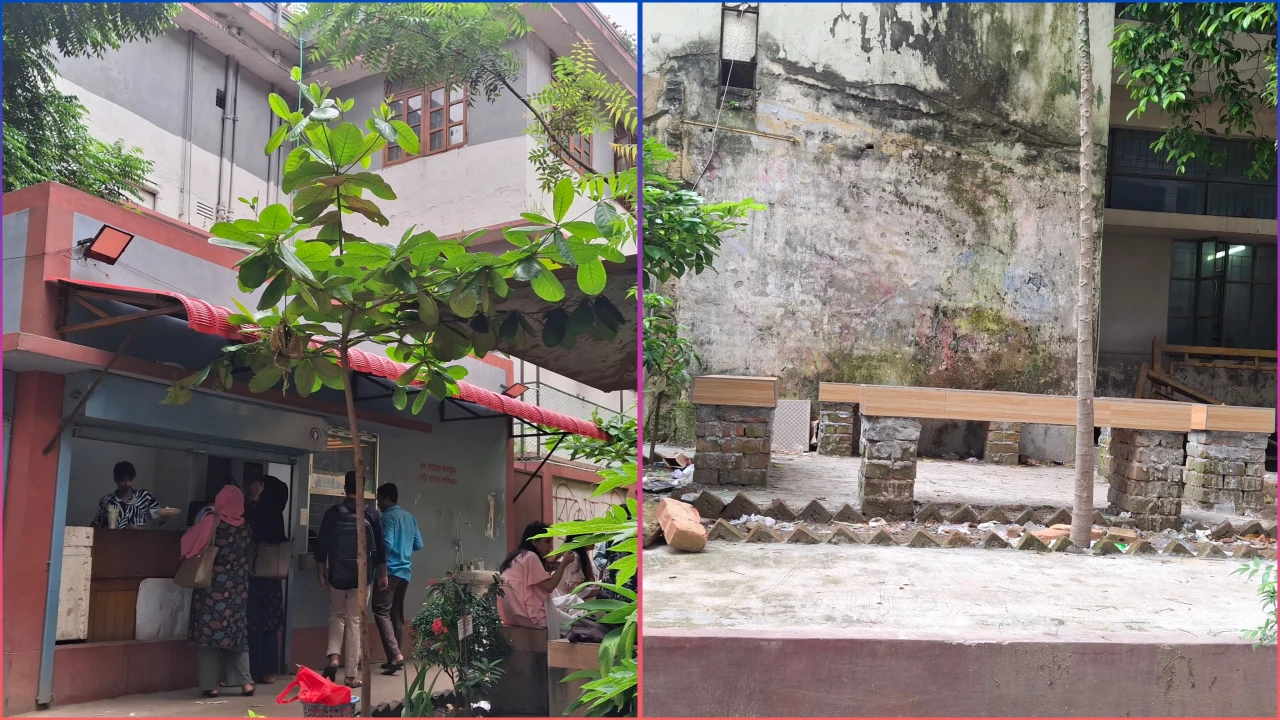 ১৩ লাখের পর ফের সাড়ে ৬ লাখ টাকা ব্যয়, জবির ফুডকোর্ট নির্মাণে প্রশ্ন 