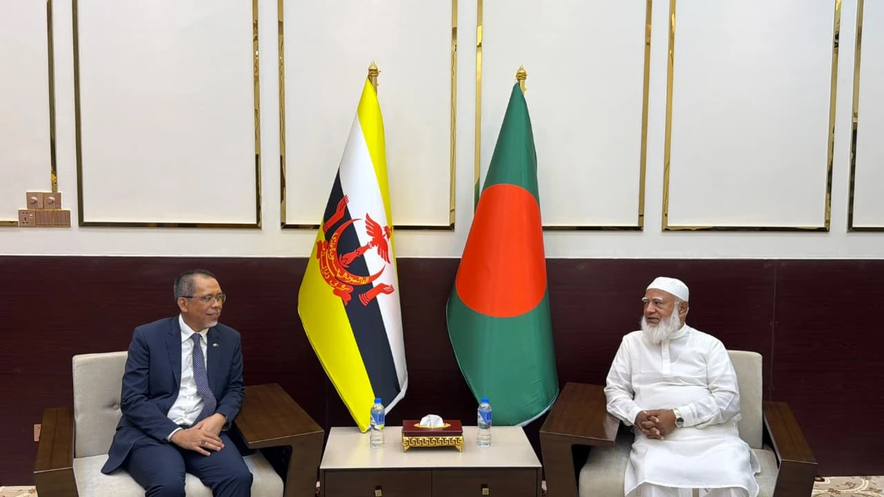 ব্রুনাই হাইকমিশনারের সঙ্গে জামায়াত আমিরের বৈঠক