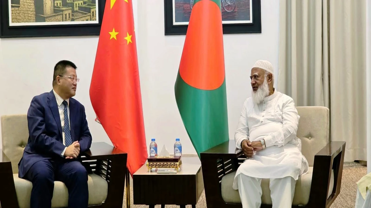 চীনের সঙ্গে সম্পর্ক আরও জোরদারের প্রত্যাশা জামায়াতের