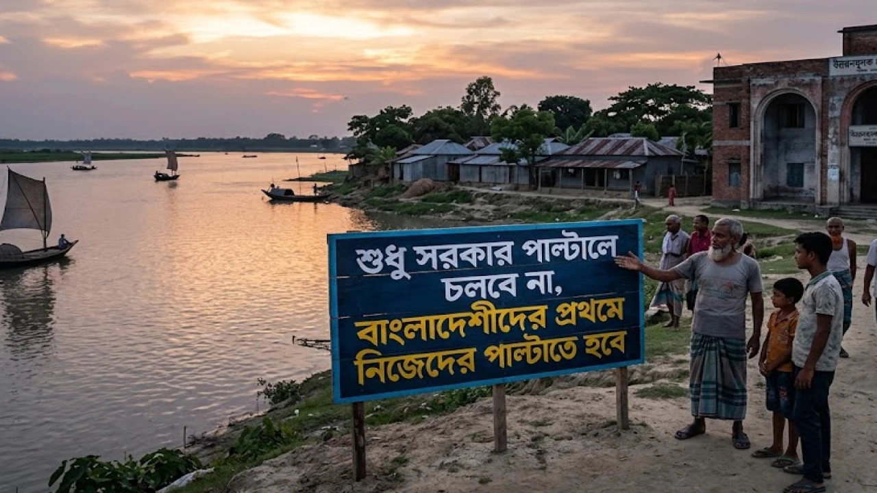 শুধু সরকার পাল্টালে চলবে না, বাংলাদেশীদের প্রথমে নিজেদের পাল্টাতে হবে