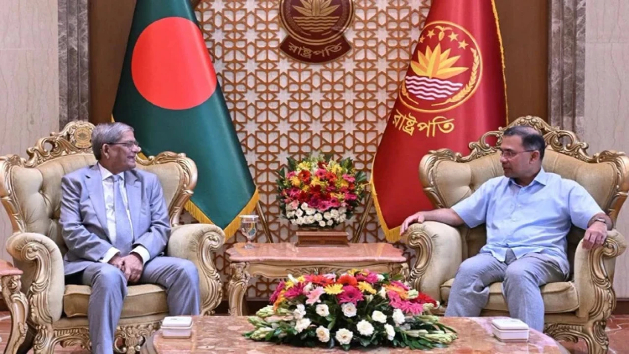 বঙ্গভবনে প্রথমবারের মতো রাষ্ট্রপতির সঙ্গে প্রধানমন্ত্রীর সৌজন্য সাক্ষাৎ